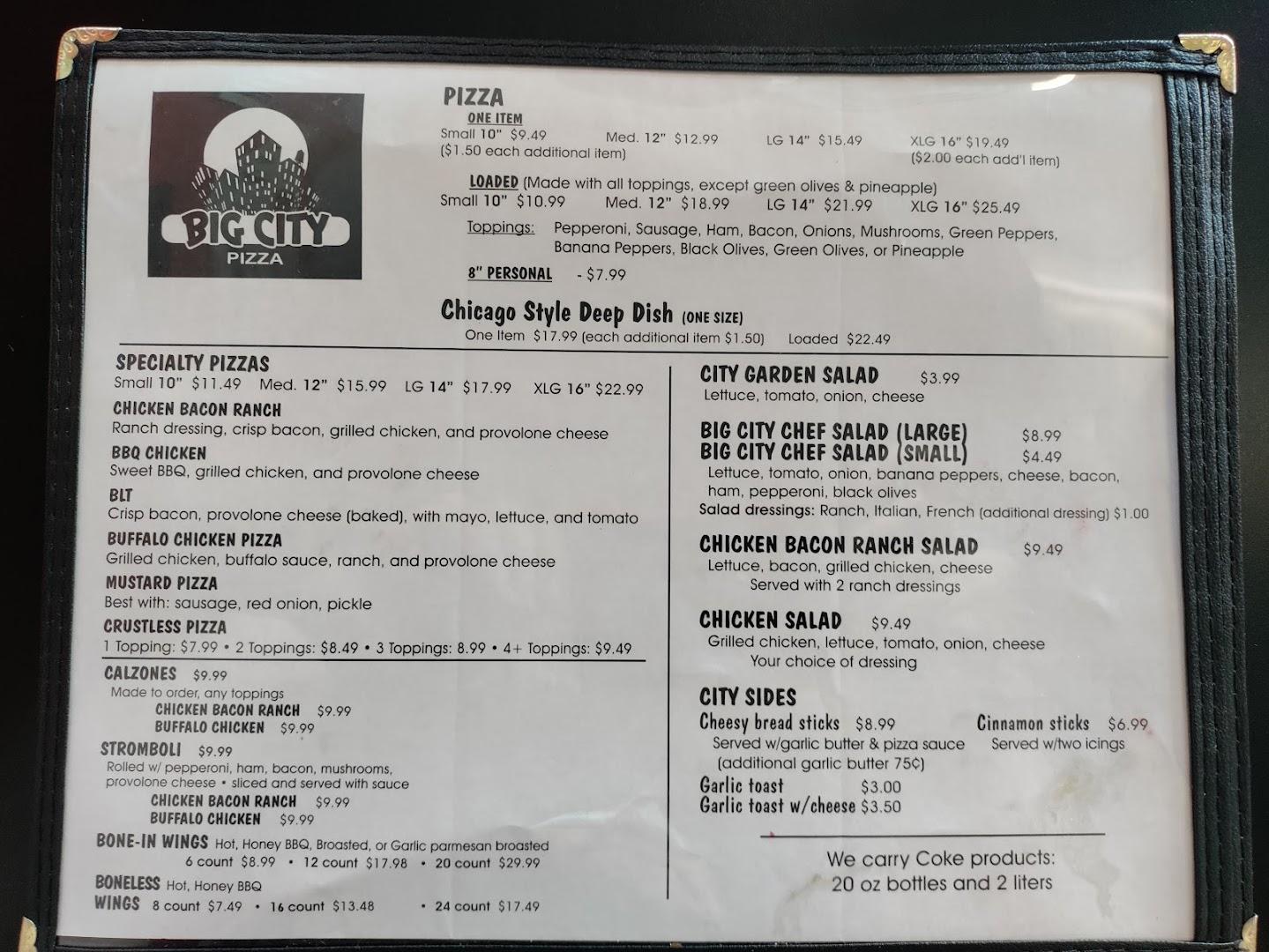 Big City Pizza